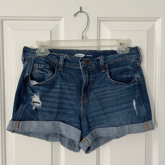 Old Navy - Boyfriend jean shorts (size 6) - Picture 1 of 3